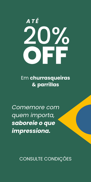 Ate 20% OFF em churrasqueiras e parrillas - Construflama
